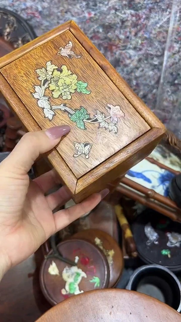 木忆沐铜茶具茶架1