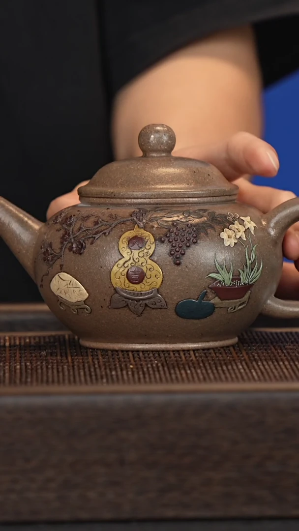 茶壶紫砂宜兴紫砂壶xxw2565