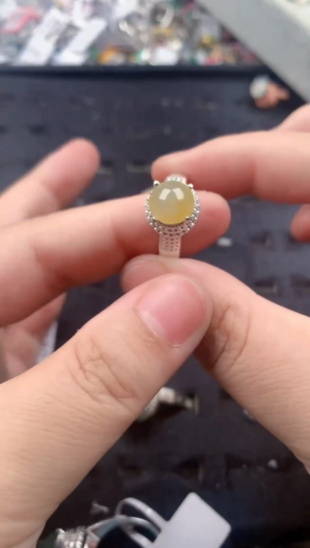 未镶嵌戒指翡翠666     57