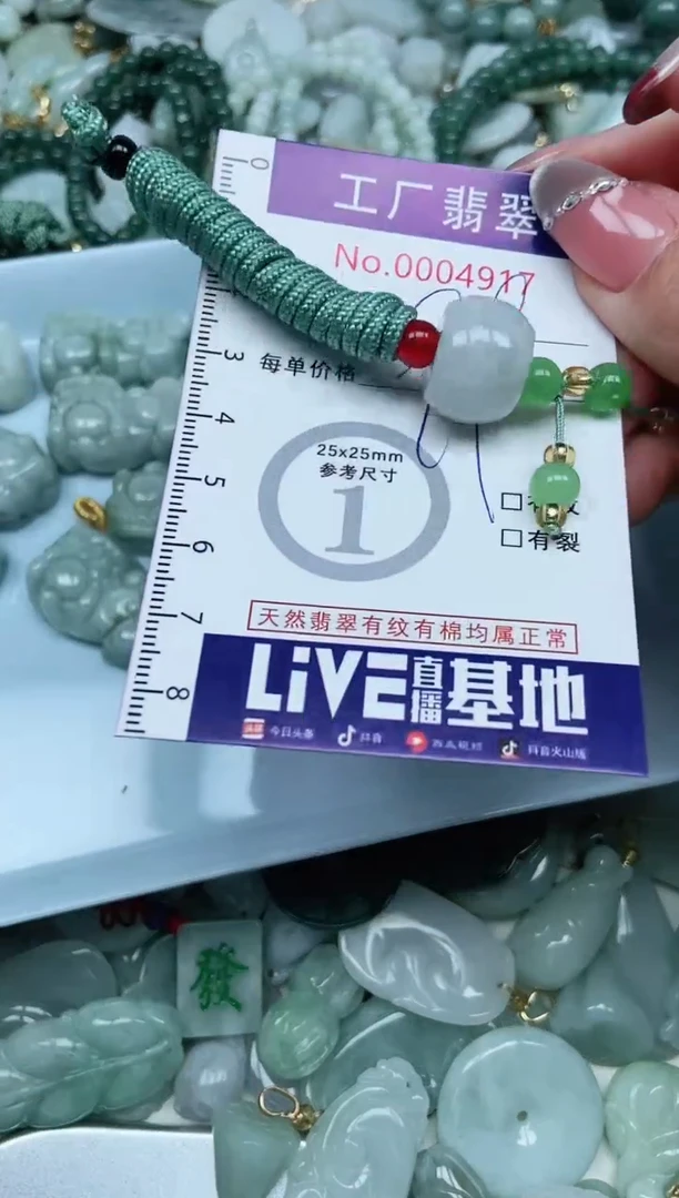 【闪购商品】翡翠吊坠(不含链)未镶嵌翡翠