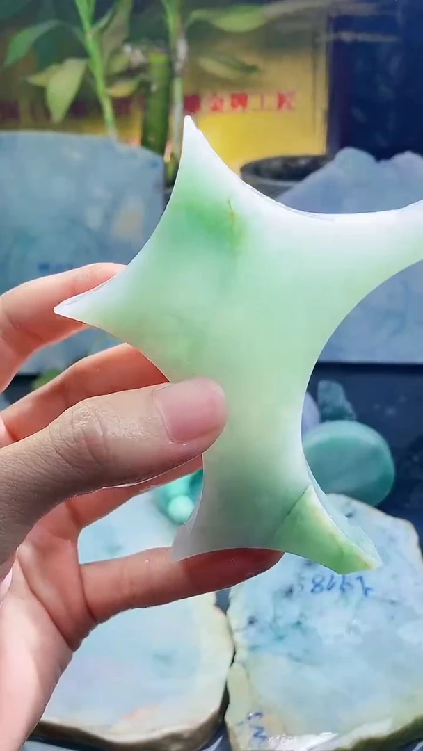 未镶嵌挂件翡翠小雨36