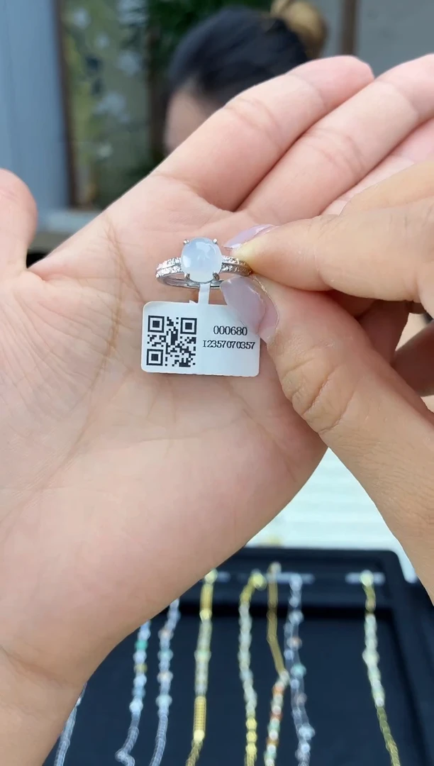 银S925镶嵌戒指翡翠111111111