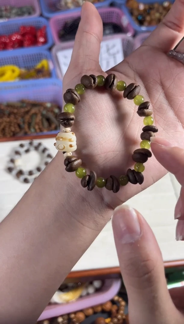 菩提手串/手链咖啡豆单圈手串