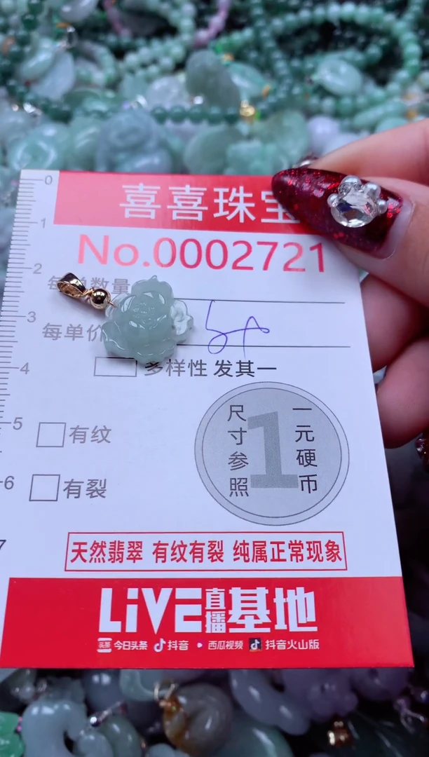 颈饰未镶嵌翡翠2721