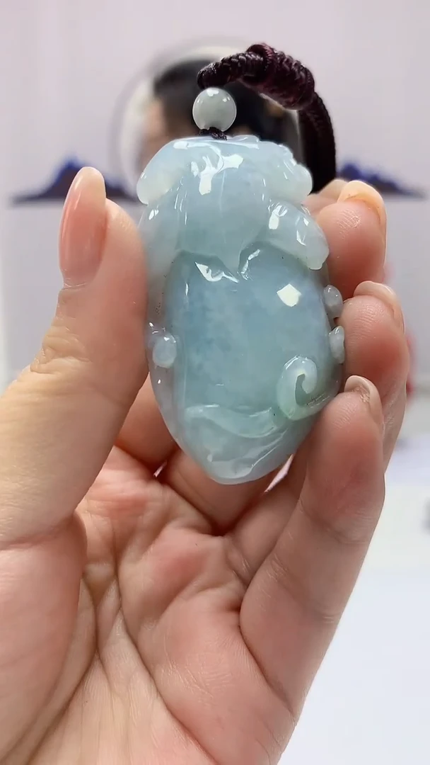 【闪购商品】定制翡翠未镶嵌4902ms-毛货瓜195