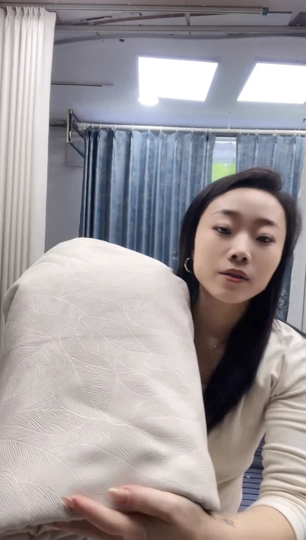 混纺棉麻繁华 奶茶4米对开