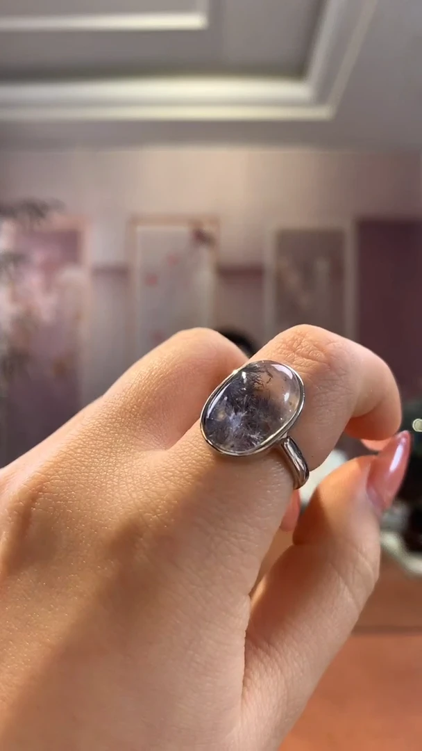 【闪购商品】水晶戒指银S925镶嵌水晶戒指