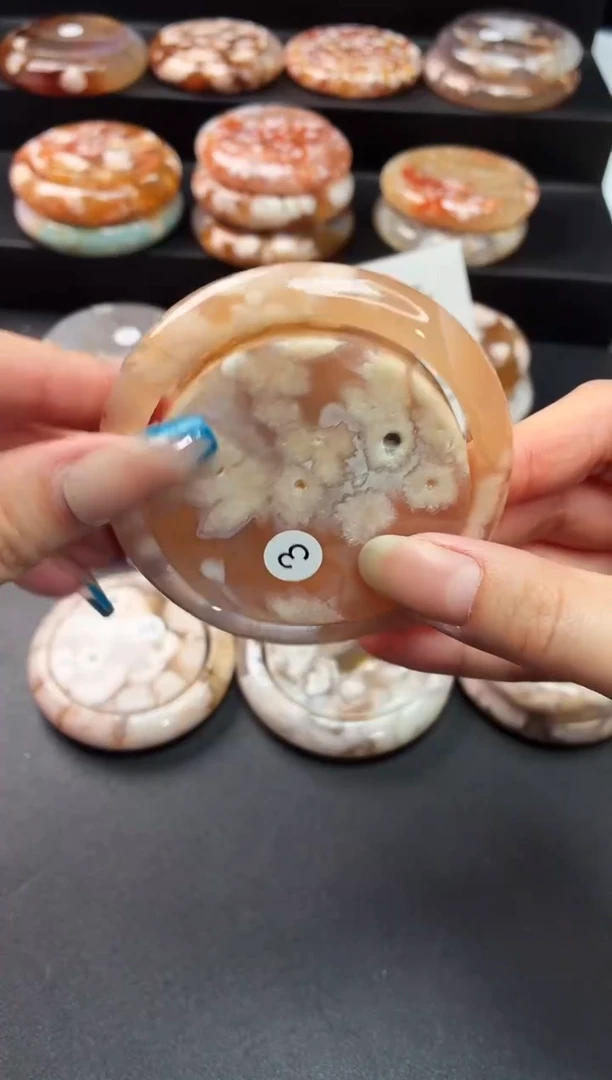 手镯玛瑙/玉髓未镶嵌石英质玉57圈56/57带(赠送镯心)