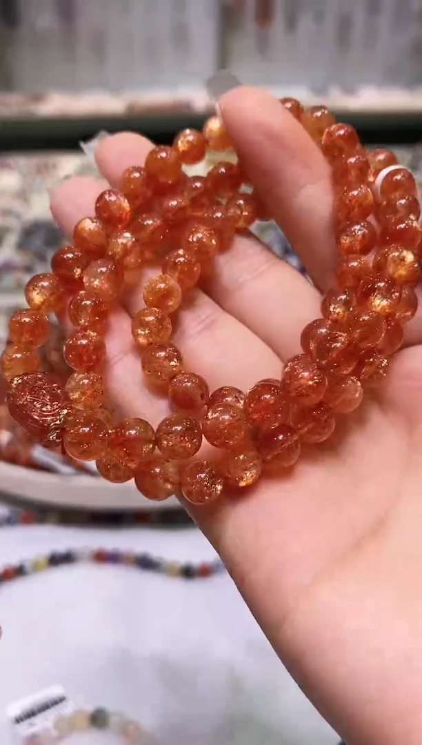 未镶嵌手链长石多样性发其一多圈7+