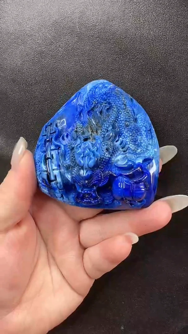 未镶嵌青金石颈饰吊坠