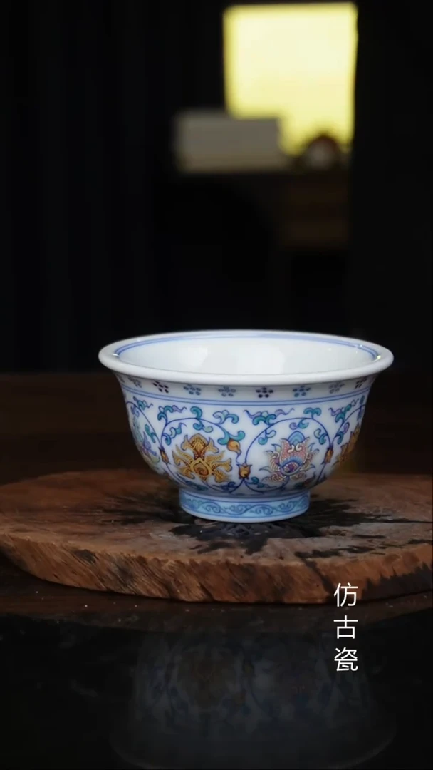 杯景德镇手工手绘陶瓷