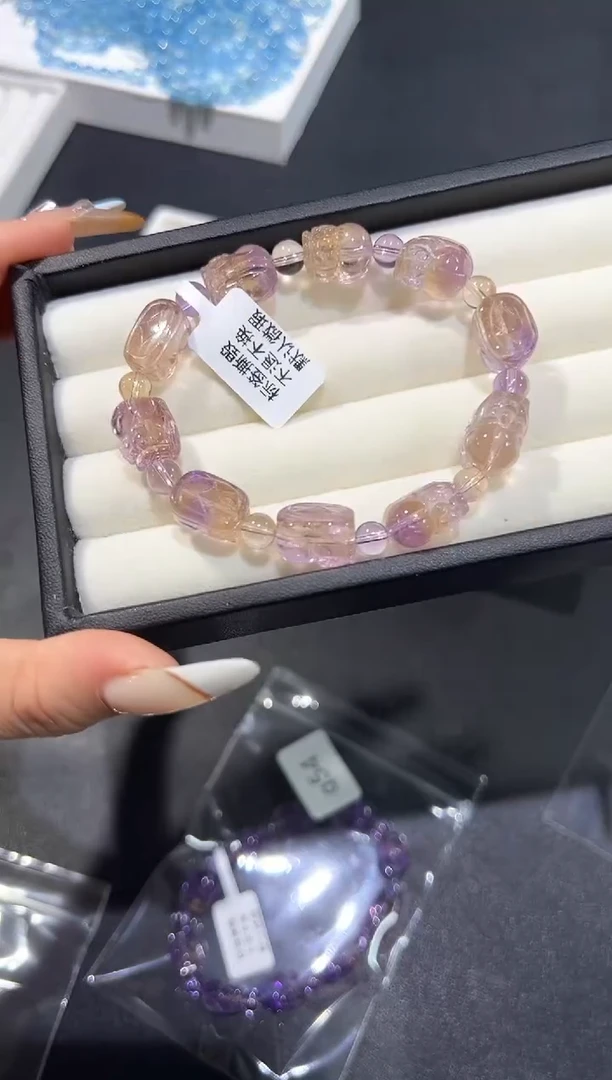 未镶嵌手链水晶55q多样性发其一【1条】默认微瑕