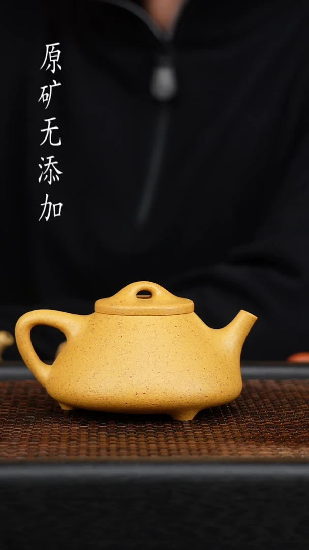 茶壶紫砂飞*哥宜兴原矿无添加紫砂壶