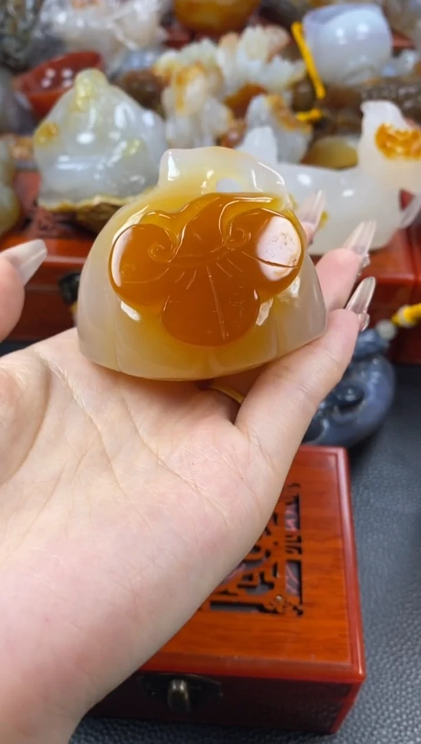 玛瑙/玉髓手把未镶嵌1