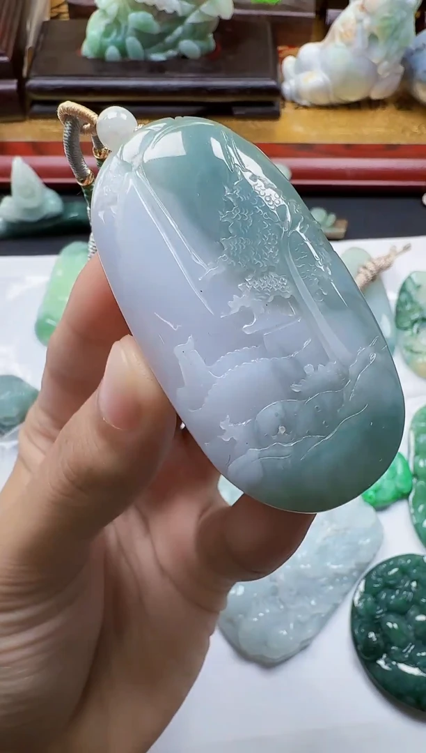 吊坠(不含链)未镶嵌翡翠1