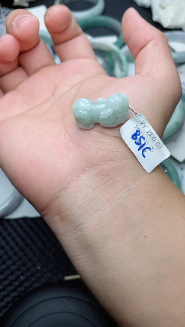未镶嵌手镯翡翠407