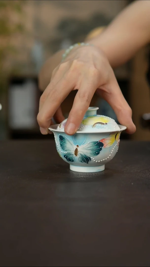 杯景德镇陶瓷杯碗柴烧多人