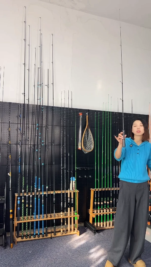 1.8m碳素伸缩马口1.8米直柄（瑕疵尾货竿，没有售后，介意勿拍）
