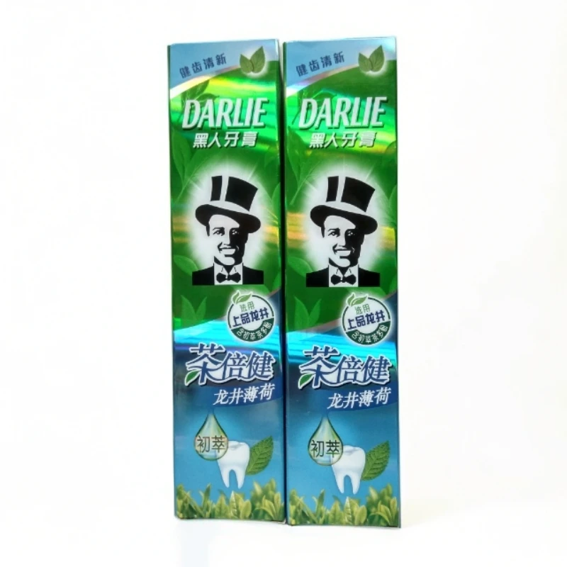 黑人牙膏茶倍健龙井薄荷140G 0481