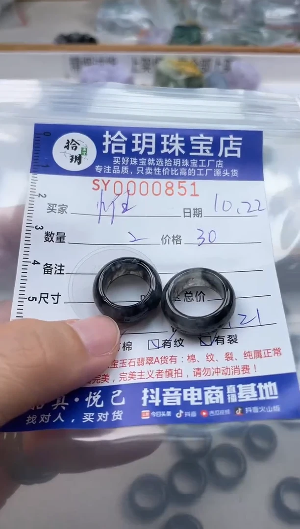 颈饰未镶嵌翡翠惟翡翠挂件乌鸡圈851