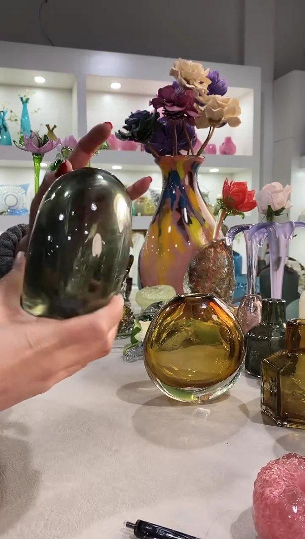 亮*慕忆家手作琉璃花瓶