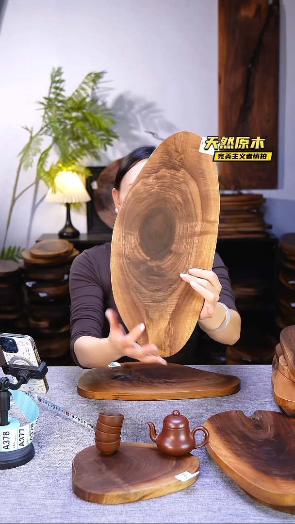 木北美黑胡桃原木.干裂疤结不属于商品质量问题完美主义者慎拍