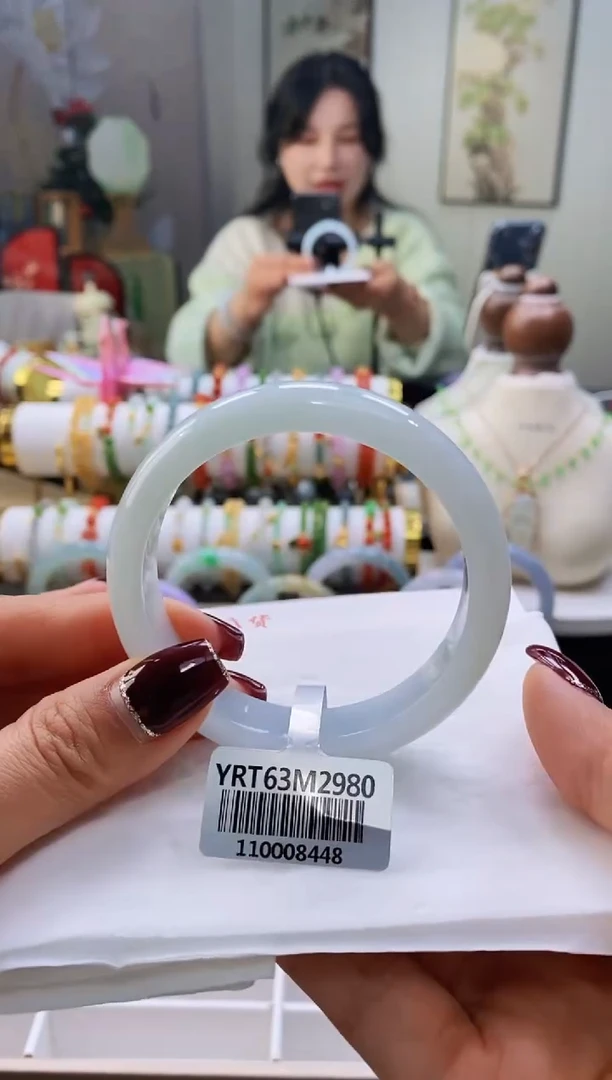 未镶嵌手镯翡翠77号55.7/12.2*7.3