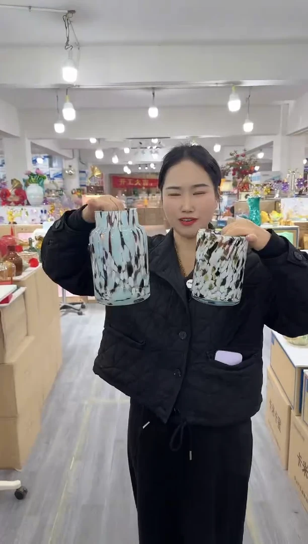 【闪购商品】琉璃昕洋花器O-品12