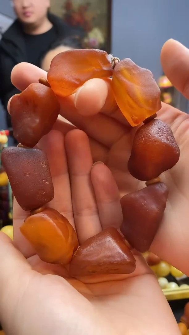 手链琥珀未镶嵌手串