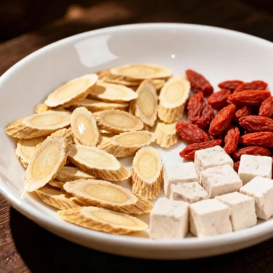 芪杞茶黄芪枸杞茯苓原材料搭配提气茶组合茶