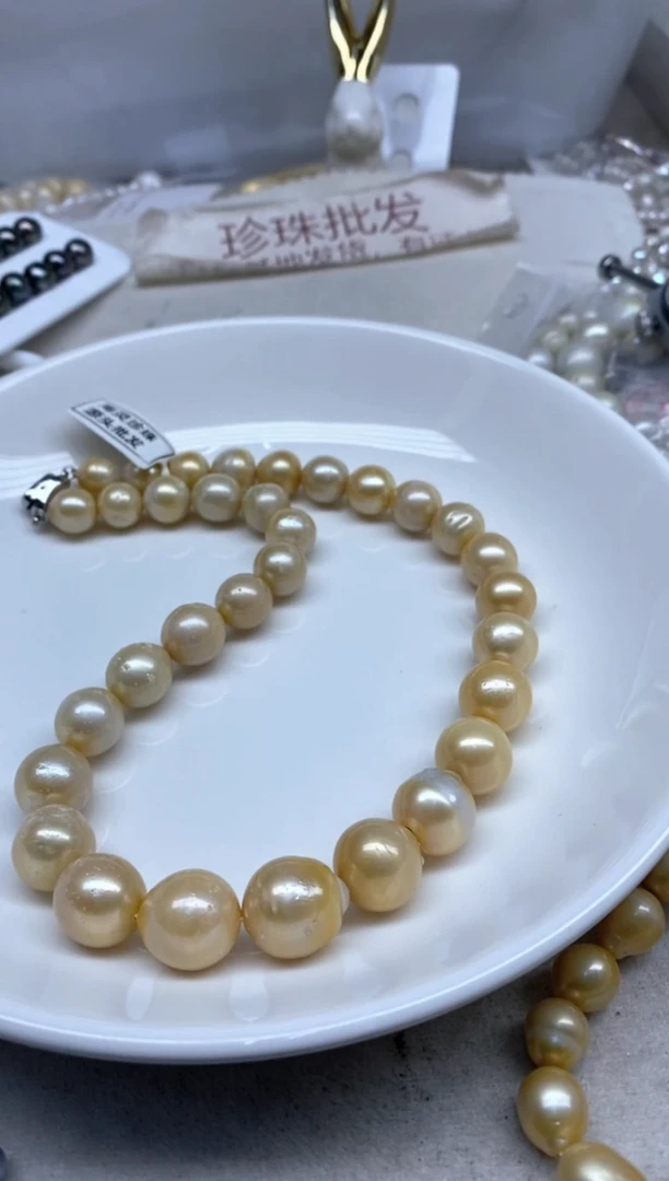 未镶嵌海水珍珠颈饰11-15