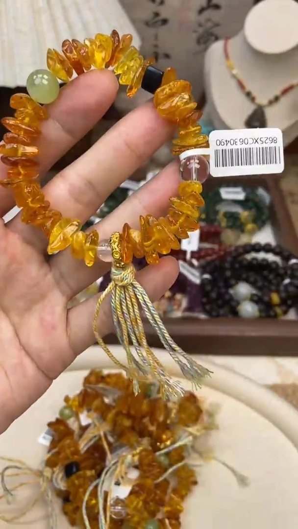 未镶嵌蜜蜡手链118