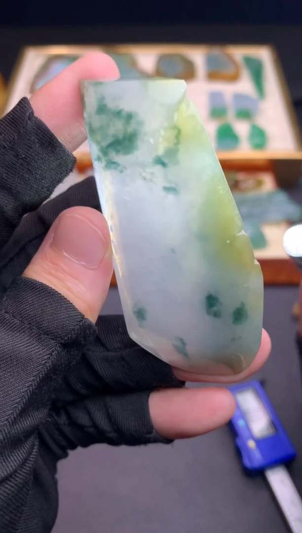 定制翡翠未镶嵌天然翡翠裸石 （含工费）
