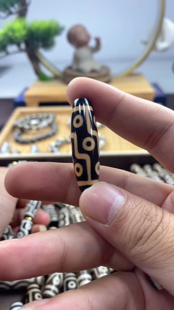 玛瑙/玉髓散珠羊****）天珠