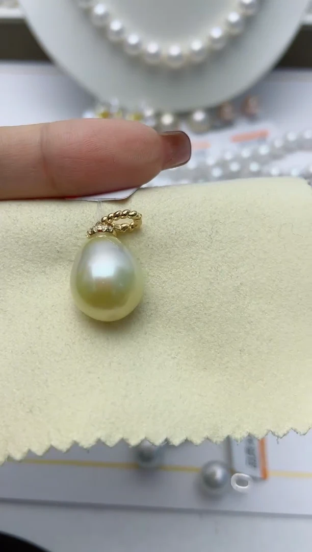 【闪购商品】海水珍珠颈饰银S925镶嵌W17