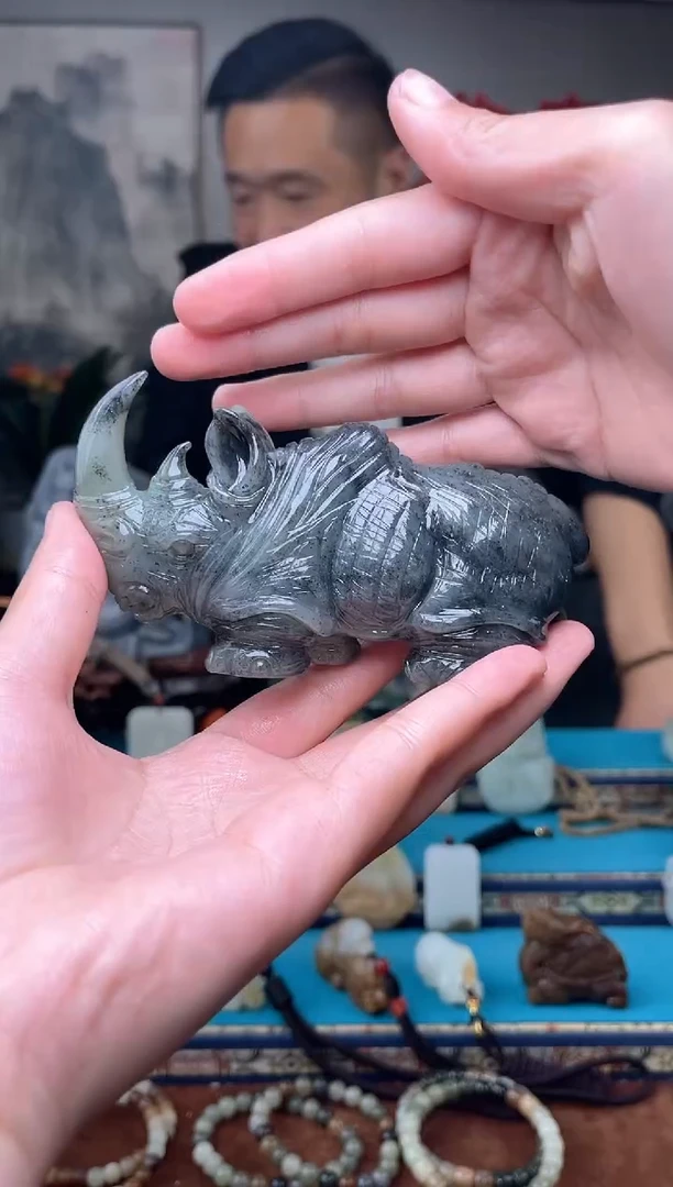 和田玉未镶嵌挂件1