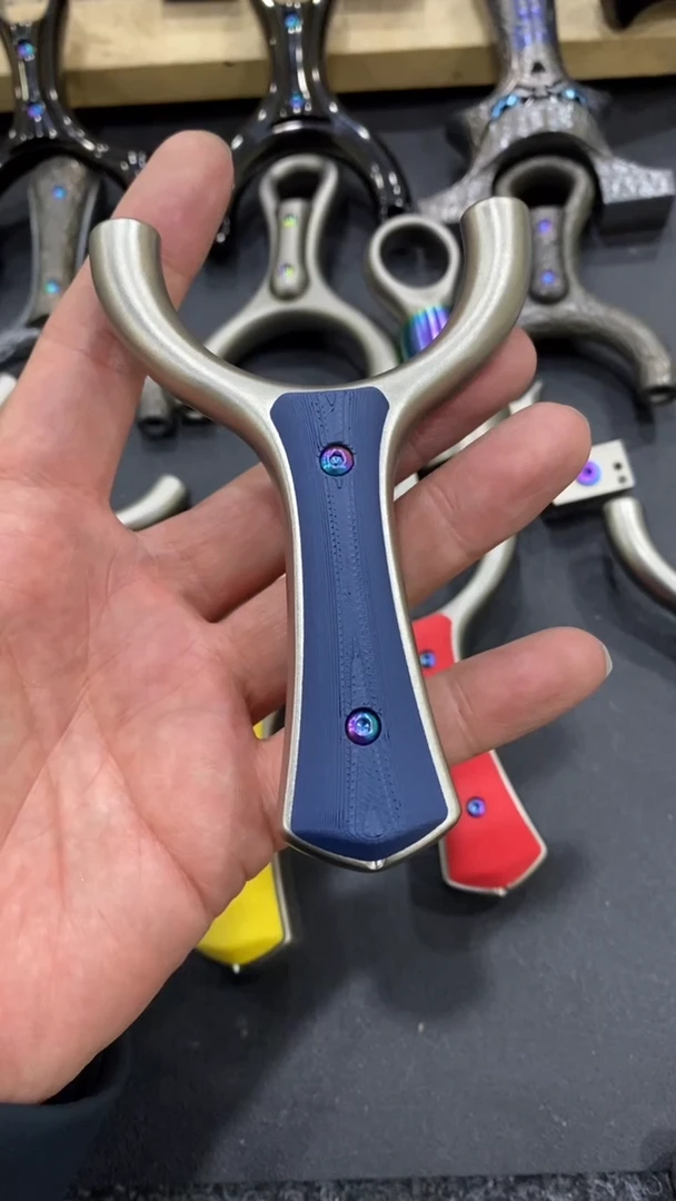 阿*西毒舌牛角孔道顶卡弹弓