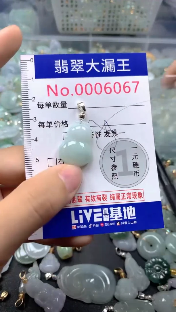颈饰未镶嵌翡翠6067