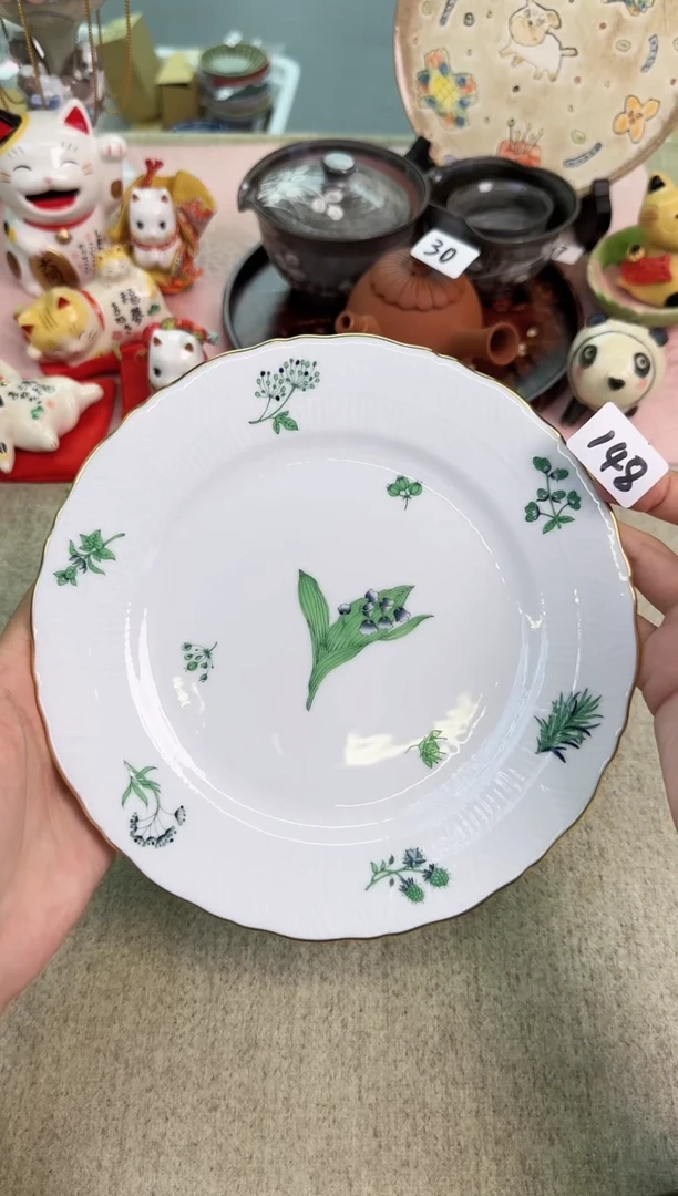 瓷片辰辰的瓷器好看到爆