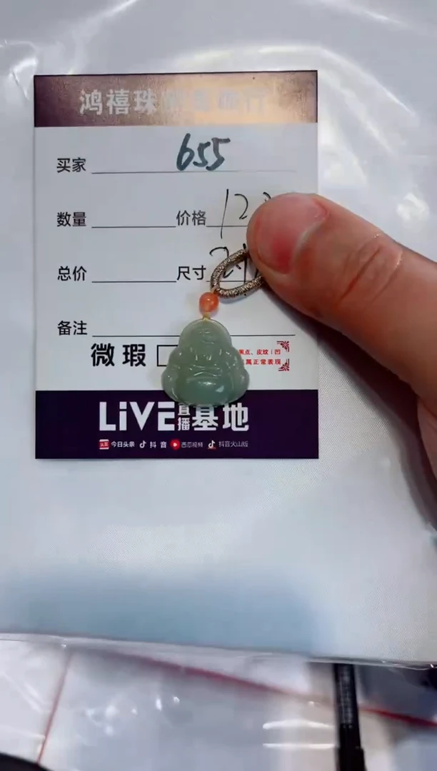 吊坠(赠链)未镶嵌和田玉小*儿655