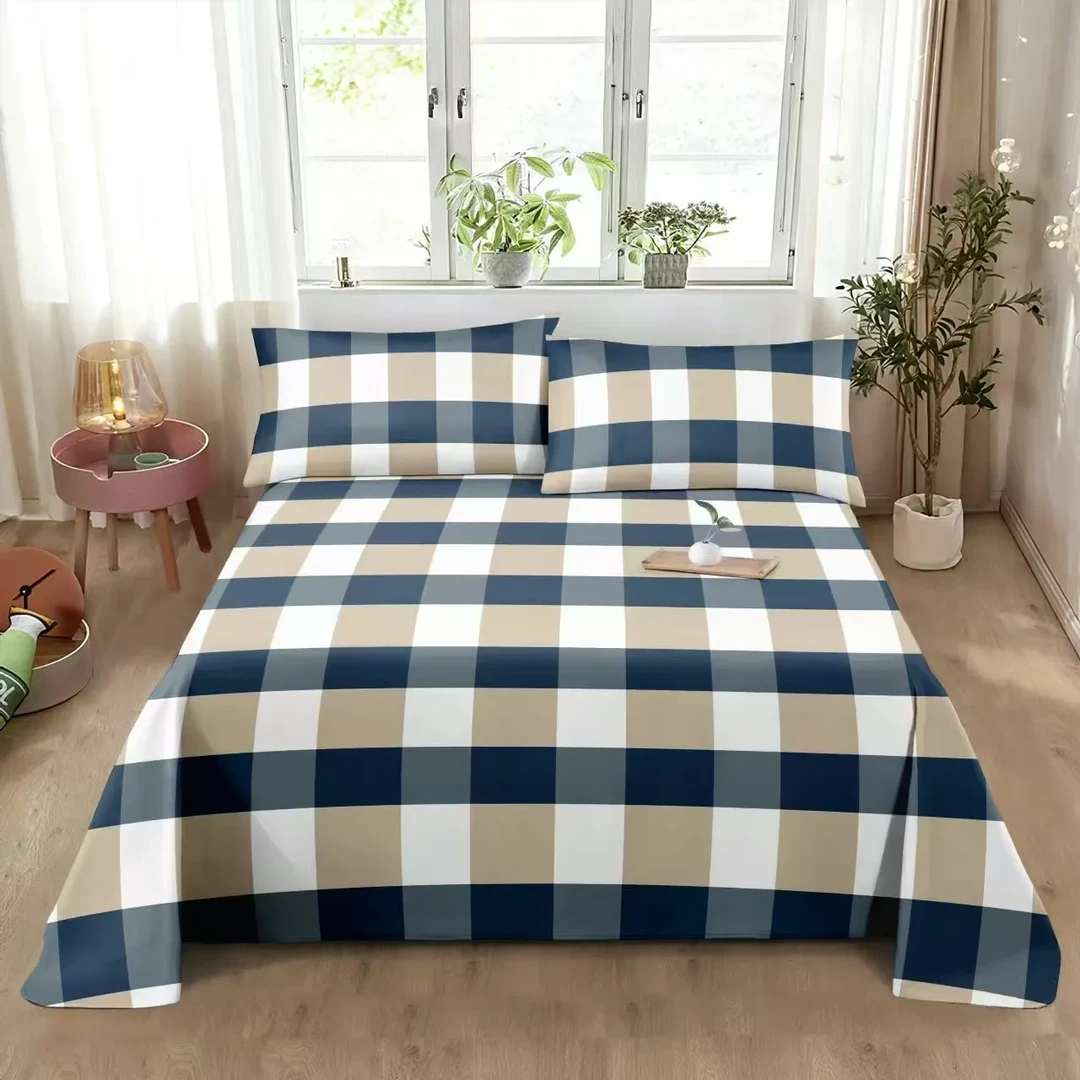 斜纹亲肤磨毛双人床单2*2.25不起球不缩水耐磨舒适