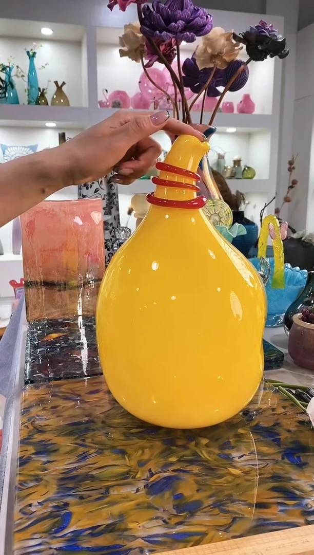 小*飘慕忆家手作琉璃花瓶