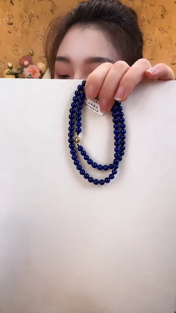 未镶嵌青金石颈饰3962项链