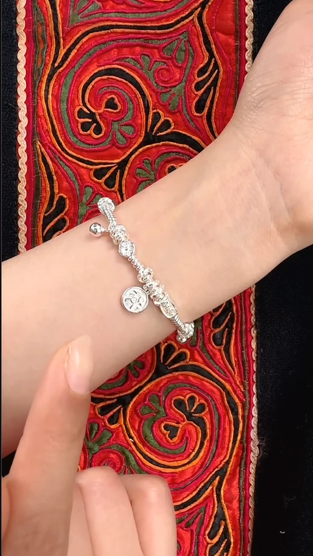 无足银足银小马手绳