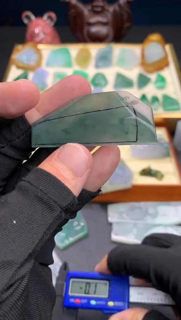 未镶嵌定制翡翠时**人天然翡翠裸石（包工）