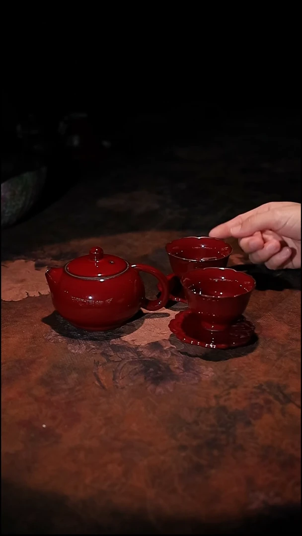 陶瓷茶具（无礼盒）@@A11976