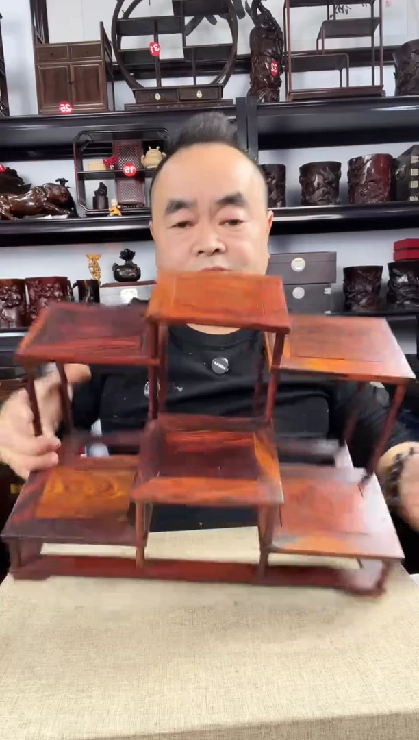 木老李红木工艺品952瑕疵