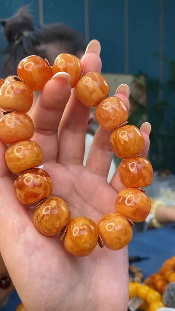 裸石琥珀未镶嵌12/28多样性发其一17