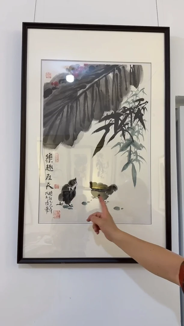 国画炳山艺术--大土三阳老师作品