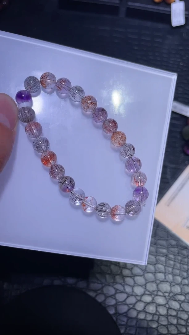 手链未镶嵌水晶单圈超七A7